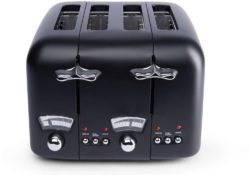 De'Longhi - Toaster - Argento - 4 Slice - Black